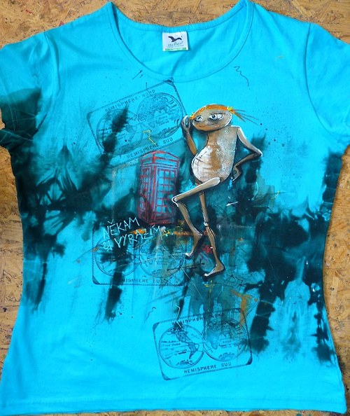 Triko "světoběžnice", L/XL — foto 5