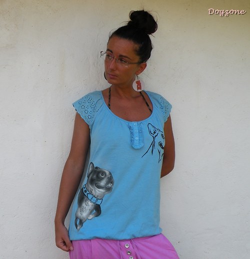 Frenchie zatančí.... triko 50% sleva — foto 4