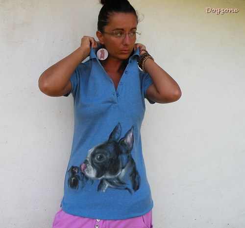 Frenchie láskuje.... triko 50% sleva — foto 4