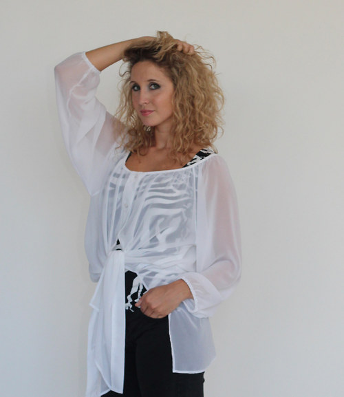 Lehká černá košile — foto 6