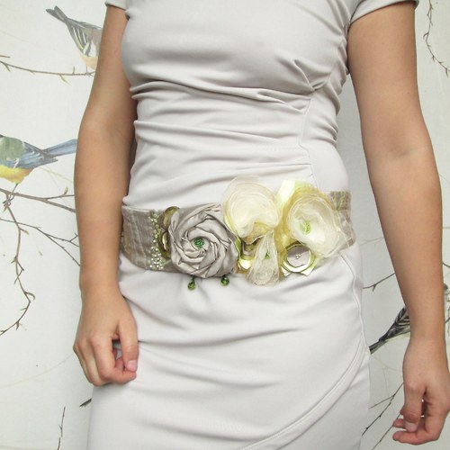 Pásek / obi Feuille.de.frêne — foto 3
