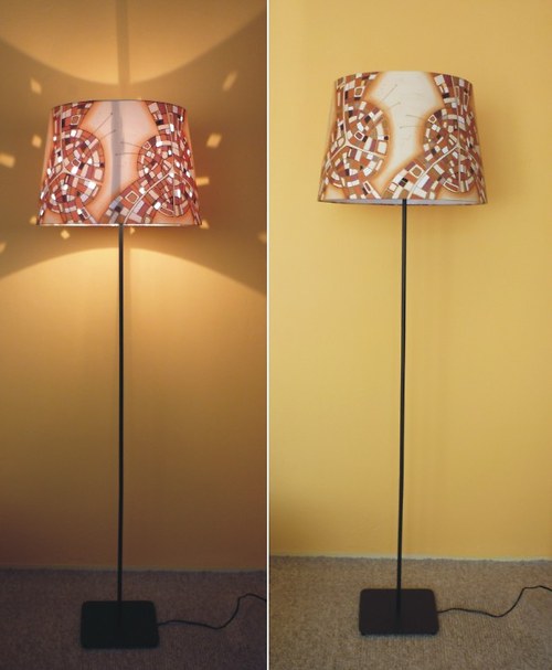 Lampa Kulatá mozaika stojací — foto 5
