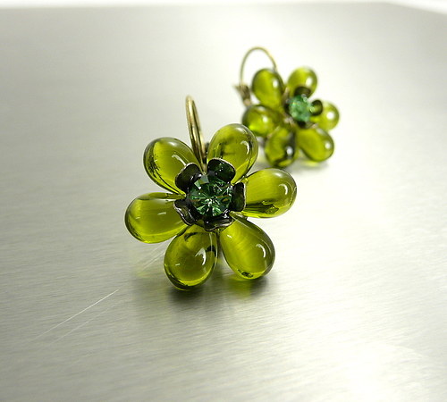 Náušničky : " Green thursday " — foto 2