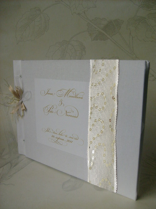 Svatební kniha / růžičky — foto 4