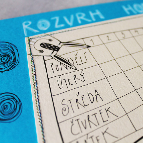 Rozvrh hodin ...originál REZERVACE — foto 3