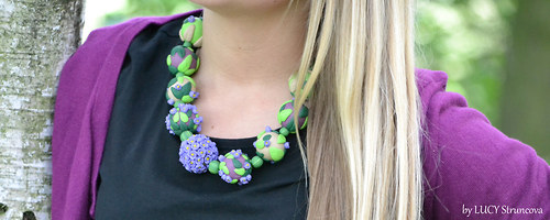 Levandulové korále — foto 3