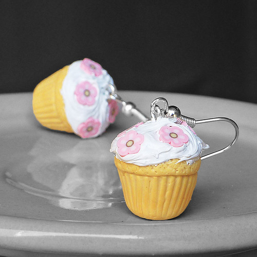 Cupcakes s kytičkami — foto 3
