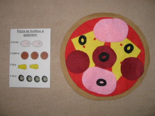 Pizza - skládačka — foto 3