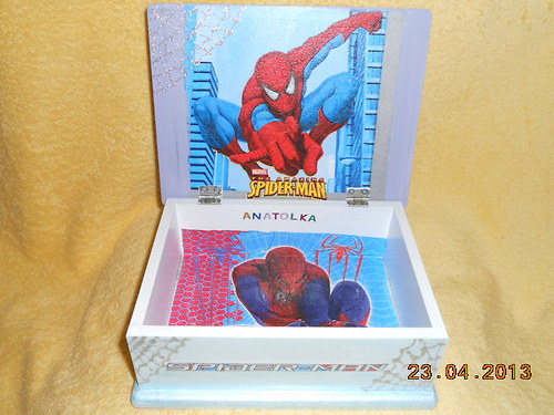 Krabička,šperkovnice SPIDERMAN — foto 2