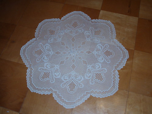 Háčkovaný ubrus — foto 2