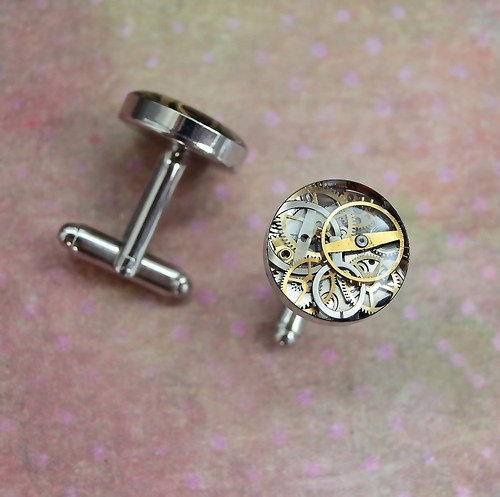 Manžetové knoflíčky /transparent/ — foto 2