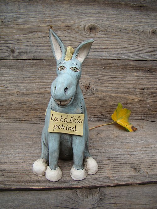 Oslík ....pokladnička ( na přání) — foto 2