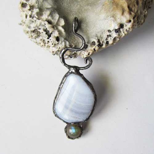 Chalcedon labradorit — foto 2