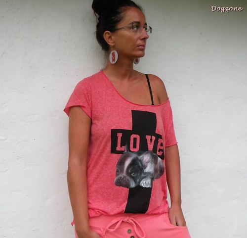 Love Frenchie .... triko — foto 3