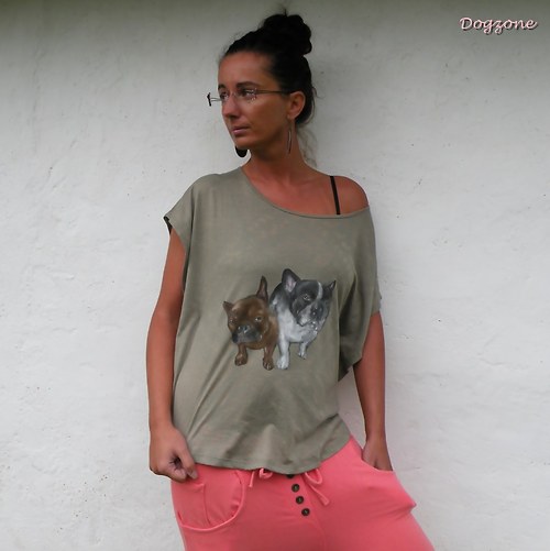 Frenchie duo.... triko — foto 3