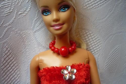 Šperk pro barbie - skleněné perličky — foto 2