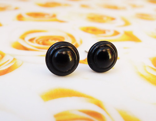 Černé pecičky mini 0,9mm - chirurgická ocel — foto 2