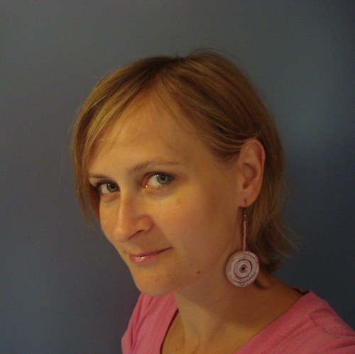 Růžové náušnice — foto 2