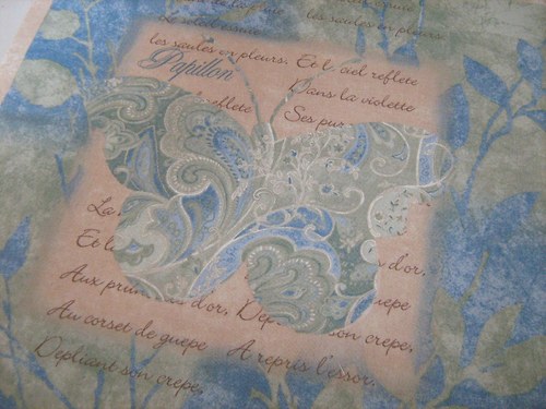 Vintage Motýli modrozelenkaví — foto 2
