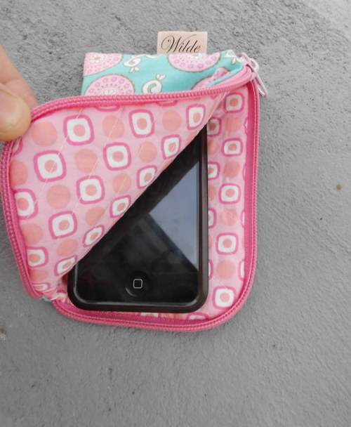 Obal na iPhone "Tyrkys s růžovou" — foto 3