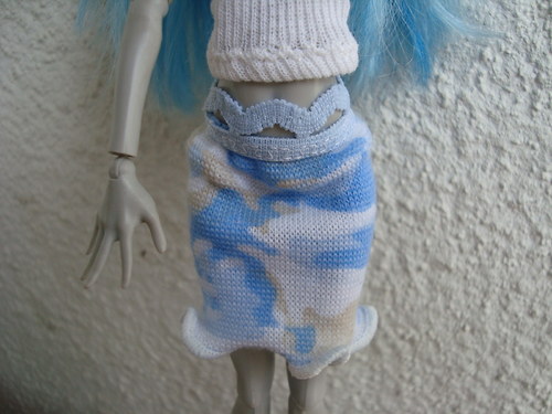 Modrá sukně pro Monster high — foto 2