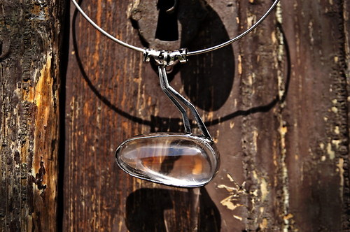 Nerezový náhrdelník...." Crystalline eye " — foto 5