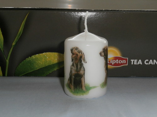 Svíčka s pejsky — foto 3