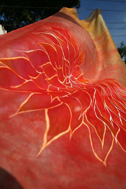 Hedvábí - Sun flower — foto 3