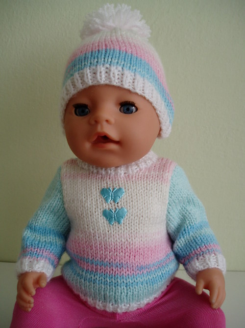 Svetr s čepičkou pro Baby Born — foto 3