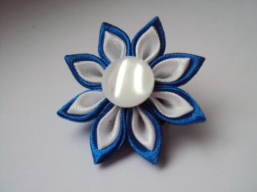 Kanzashi brož malá LUCCA — foto 3