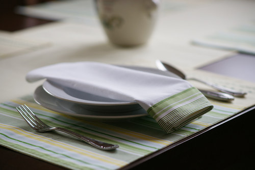 Stolní prostírání „Jarní zeleň“ — foto 2