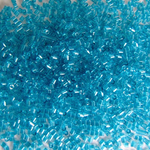 Sekaný rokajl modré barvy - 10g — foto 2