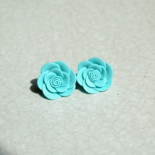 Tyrkysové mini růžičky — foto 2