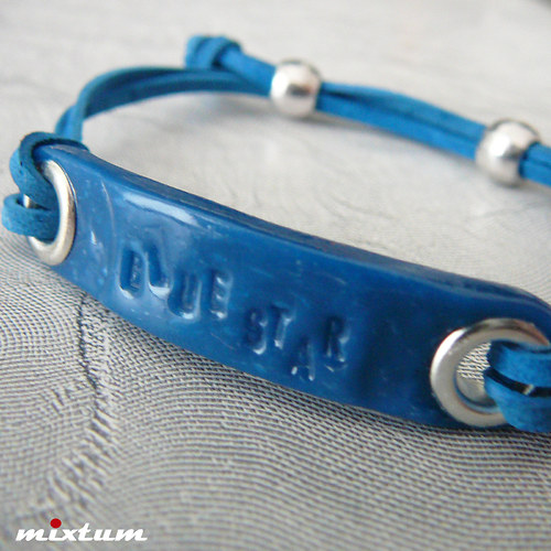 Náramek ... Blue Star — foto 4