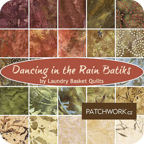 Charm Packs MODA BATIK Dancing in the rain — foto 2