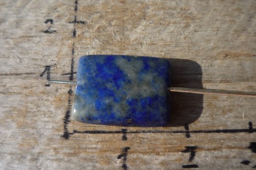 Vrtaný lapis lazuli č. P767 — foto 2