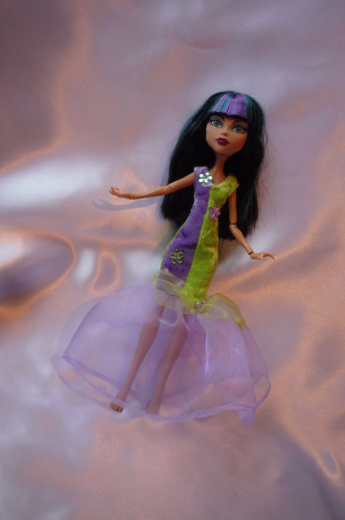 Fialová šachovnice pro Monster High — foto 2