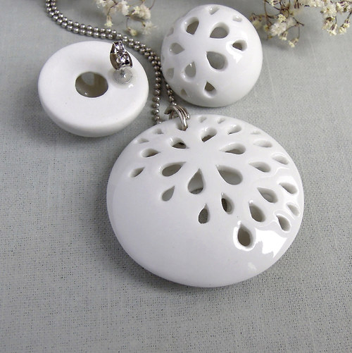 White flower no.18 (souprava) — foto 3