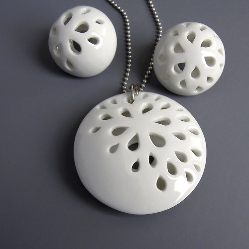 White flower no.18 (souprava) — foto 4