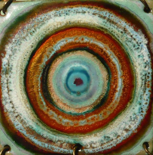 Terč - smaltovaný náhrdelník — foto 2