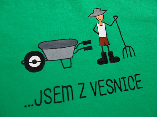 Tričko XL " Jsem z vesnice " — foto 2