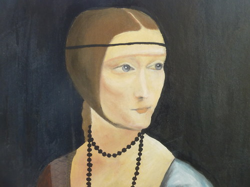 Dáma s hranostajem — foto 3