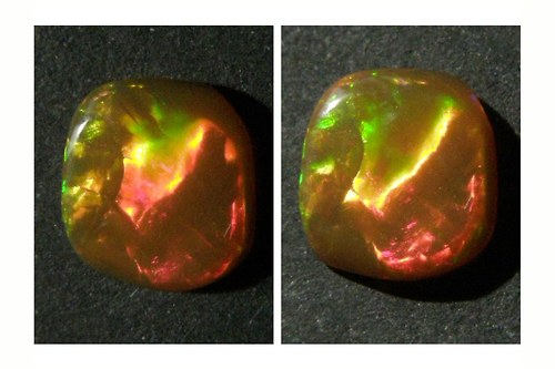 Opál multicolor. Maximální brilance. Do prstýnku. — foto 2