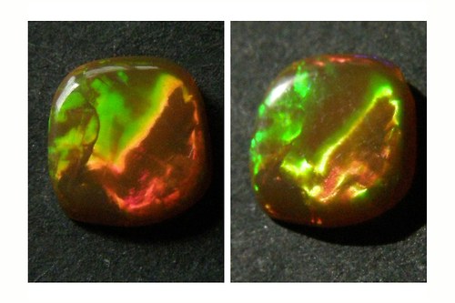 Opál multicolor. Maximální brilance. Do prstýnku. — foto 3