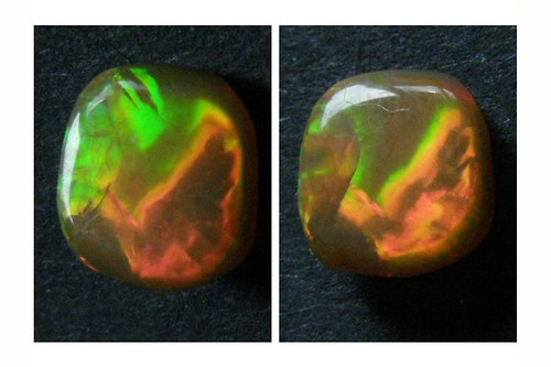 Opál multicolor. Maximální brilance. Do prstýnku. — foto 5
