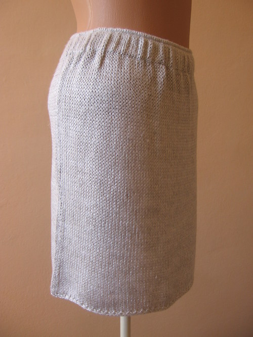 Sukně MINI pletená — foto 2