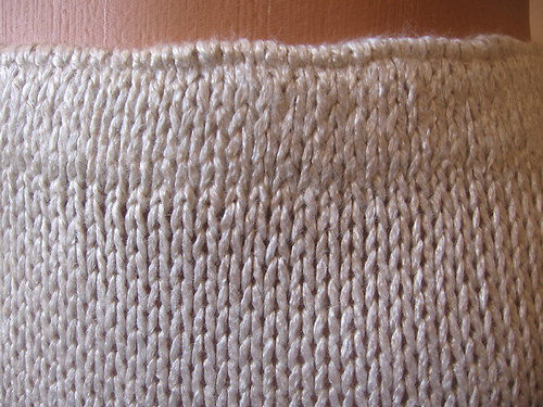 Sukně s otvory pletená — foto 3