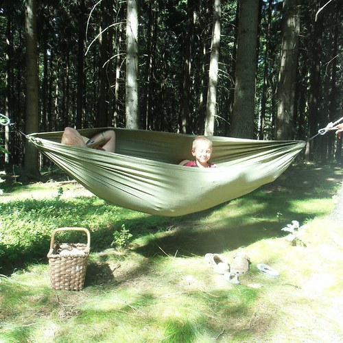 Cestovní hamaka světle zelená — foto 2