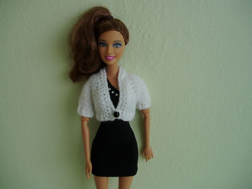 Šatičky pro Barbie+bolerko — foto 3