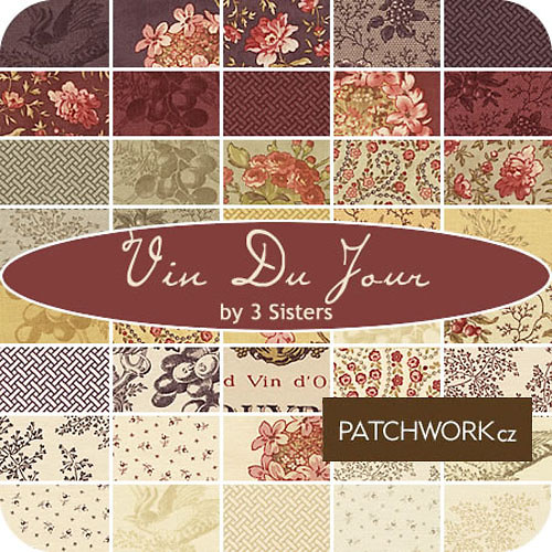 Mini Charm pack MODA Vin du Jour — foto 2